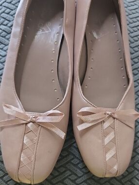 White Mountain Ballet Flats in Blush